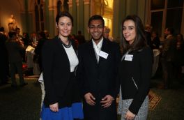 Lesley Kelliher with Rachit Tibrewala & Kristina Campion